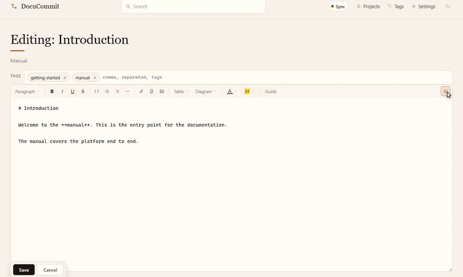DocuCommit screenshot 3