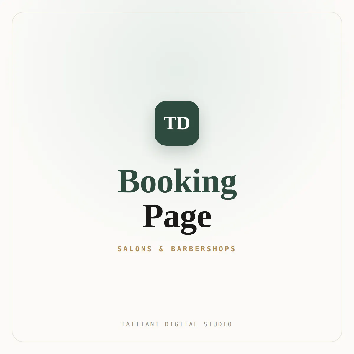 Booking Page