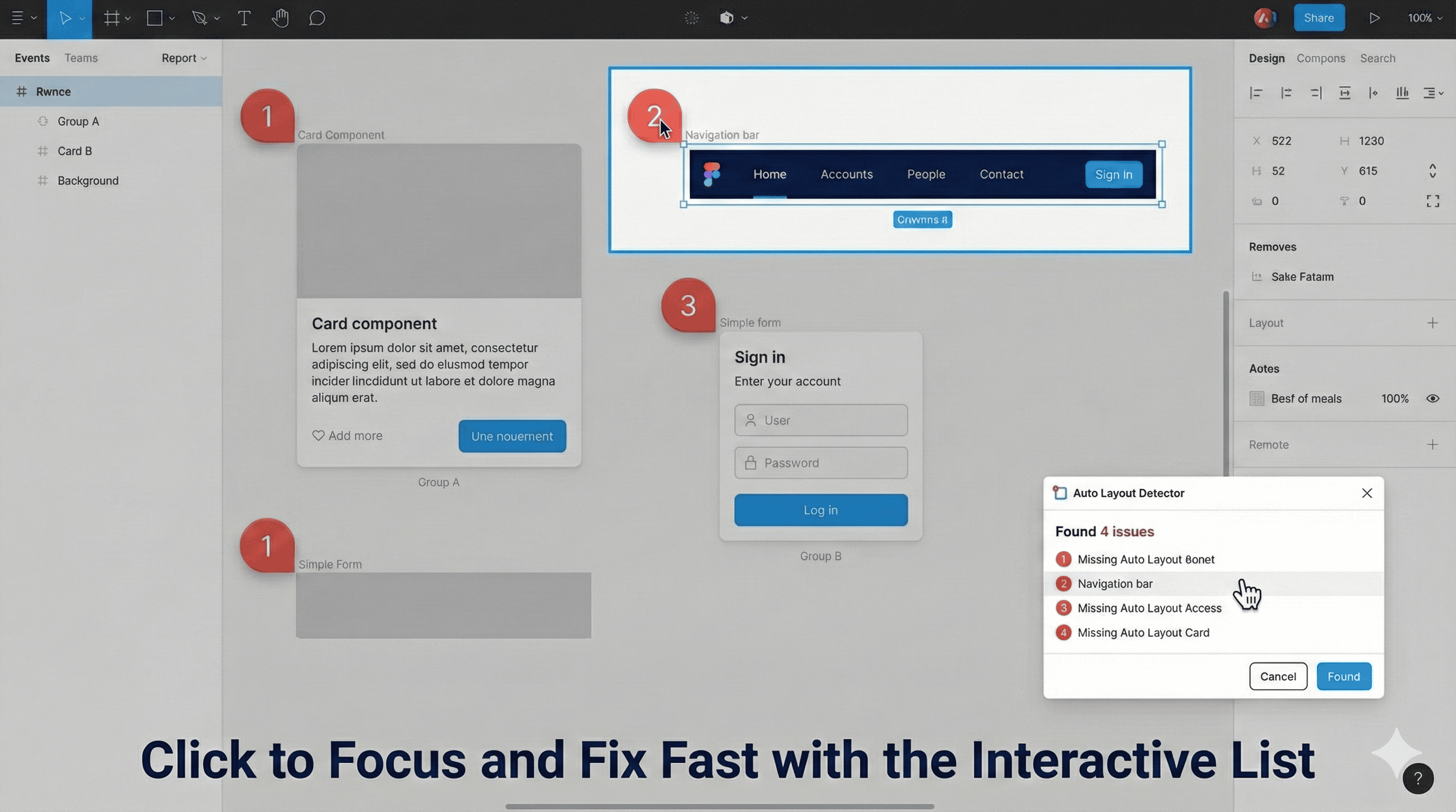 Auto Layout Detector - Screenshot 2 showing product features and functionality