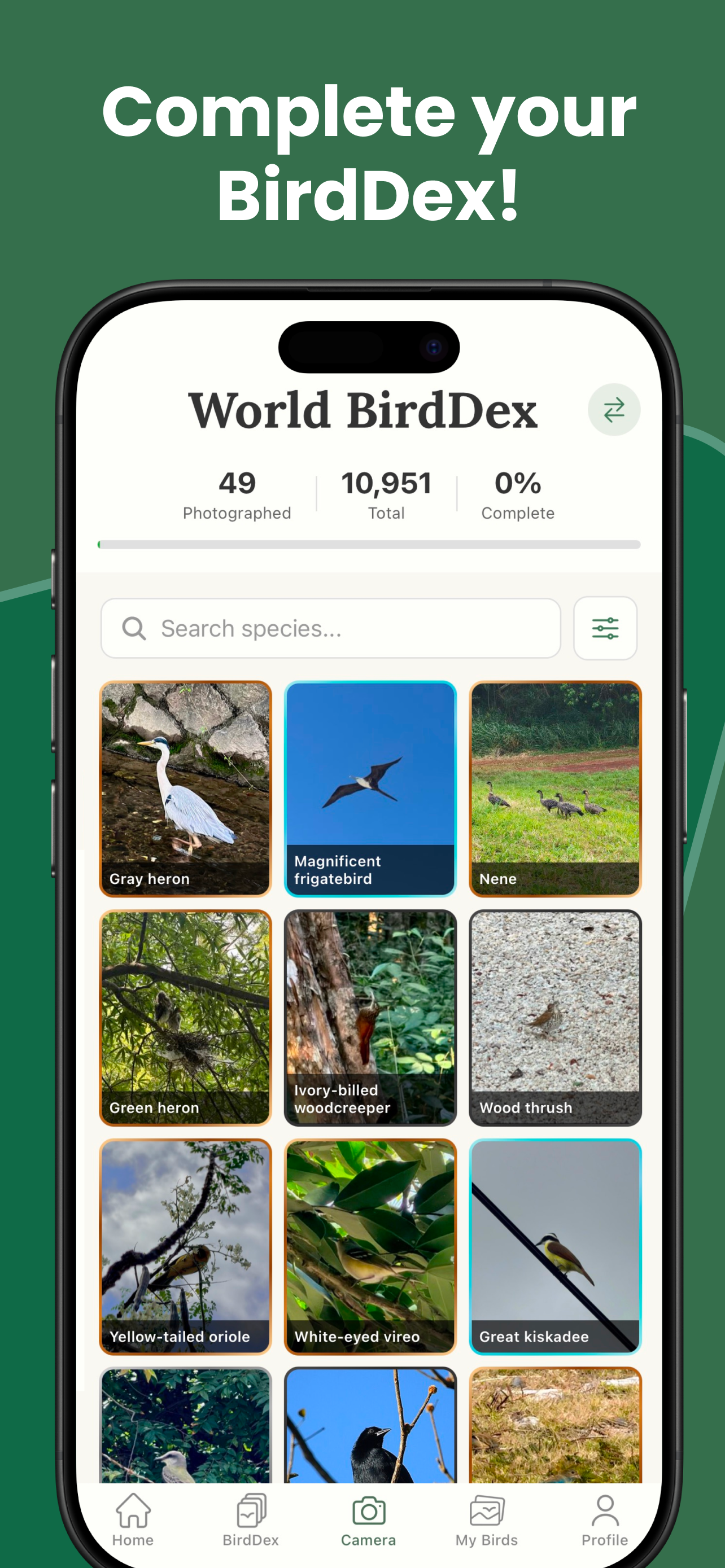 BirdDex gallery image