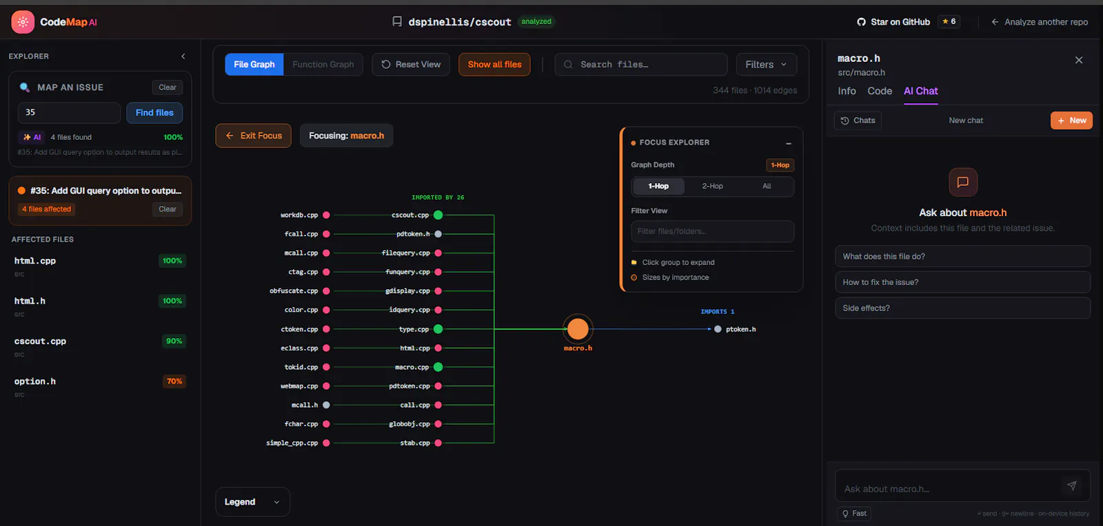 Code map ai screenshot 1