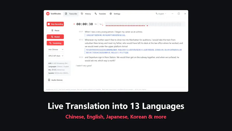 VoxMinutes screenshot 5
