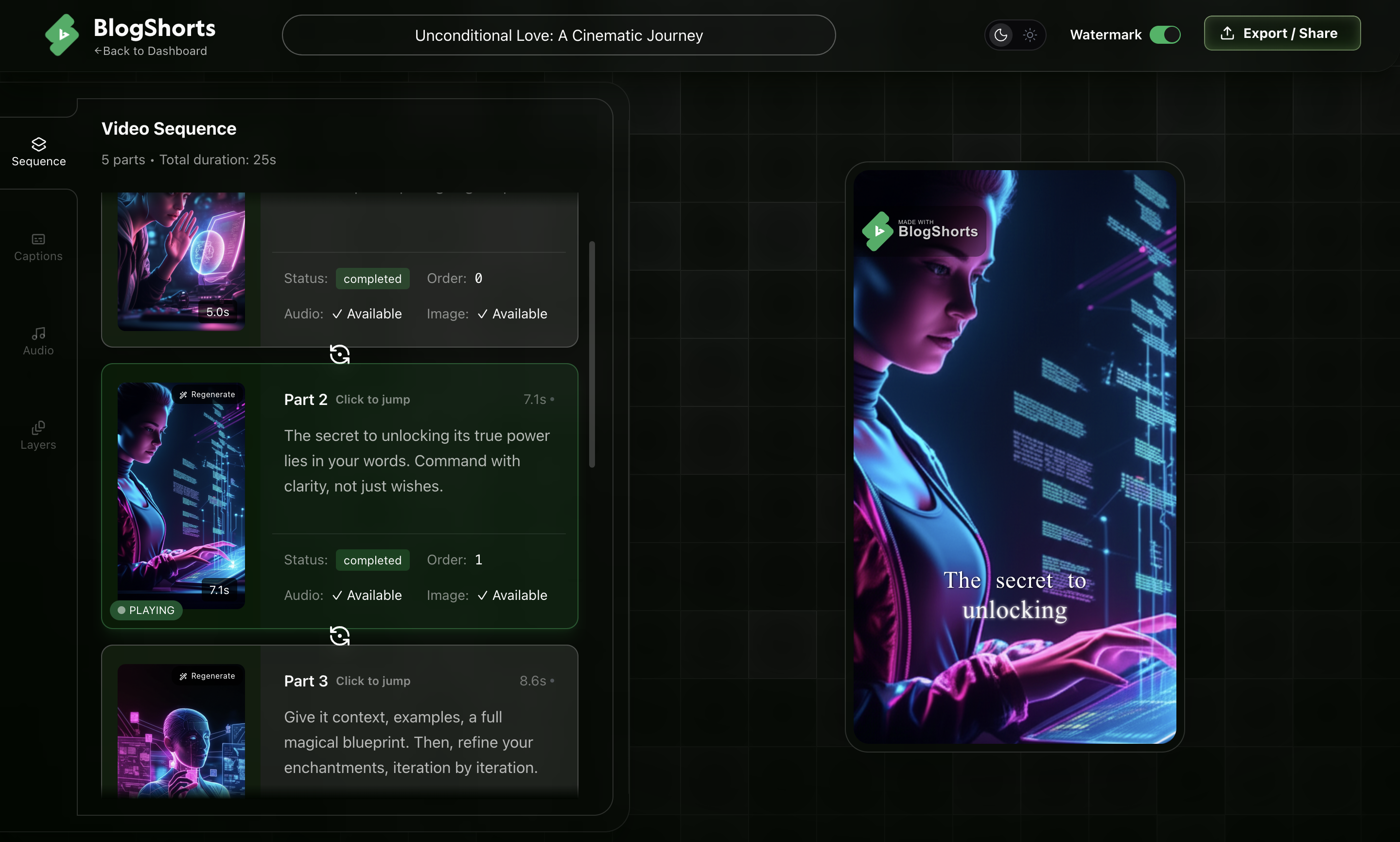 Média Blogshorts - Transformer les blogs en vidéos virales 4