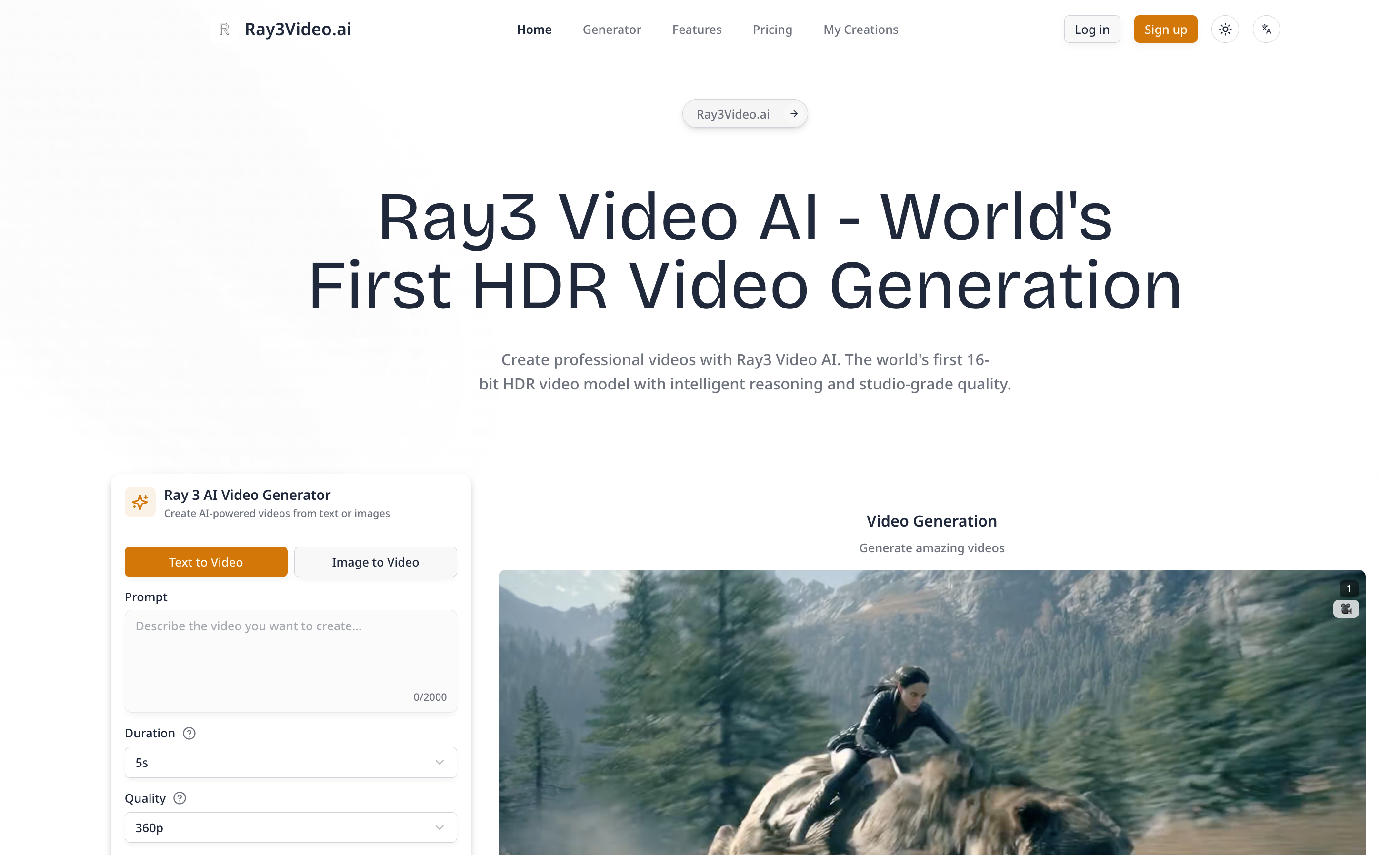 Media Ray3 Video AI - Ray3: Video HDR AI 16-bit pertama dengan visual berkualiti pawagam. 1