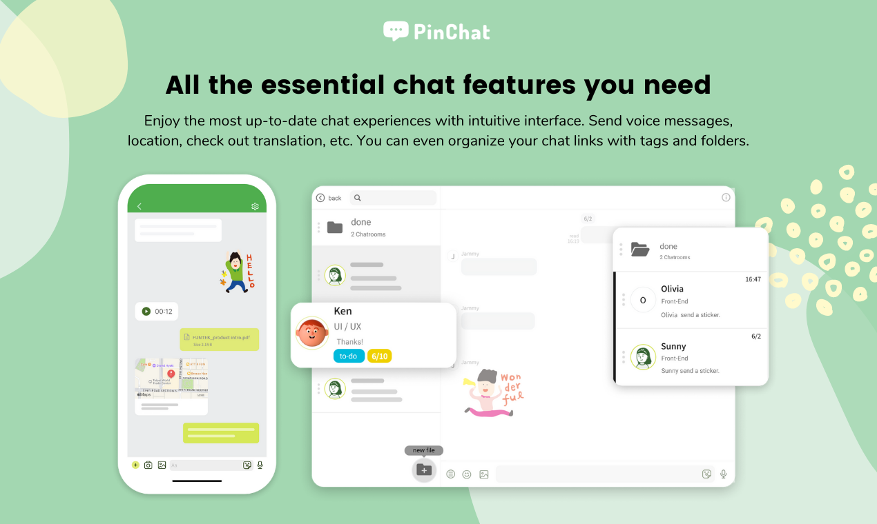 PinChat gallery image