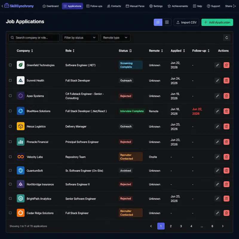 SkillSynchrony screenshot 4