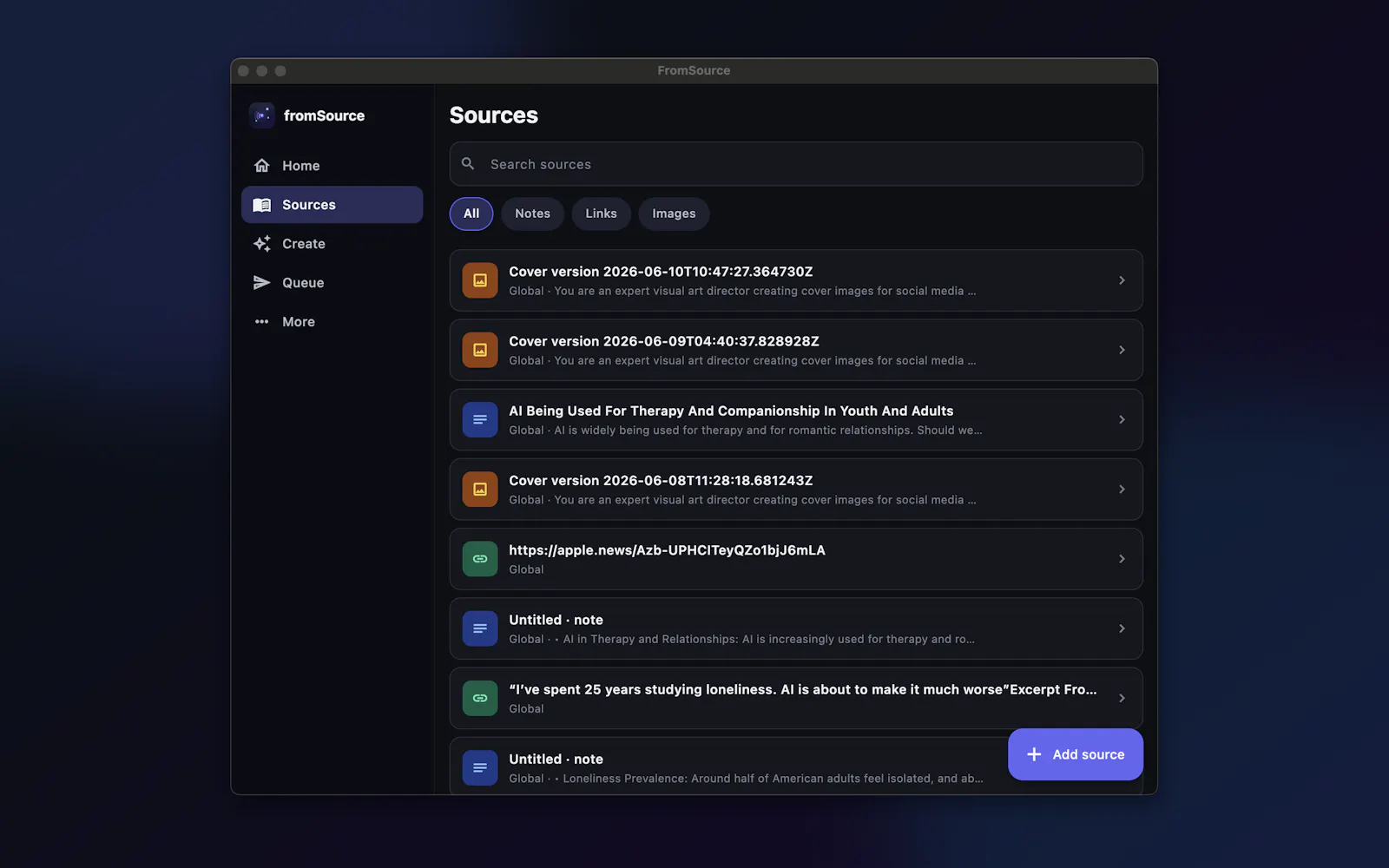 FromSource screenshot 4