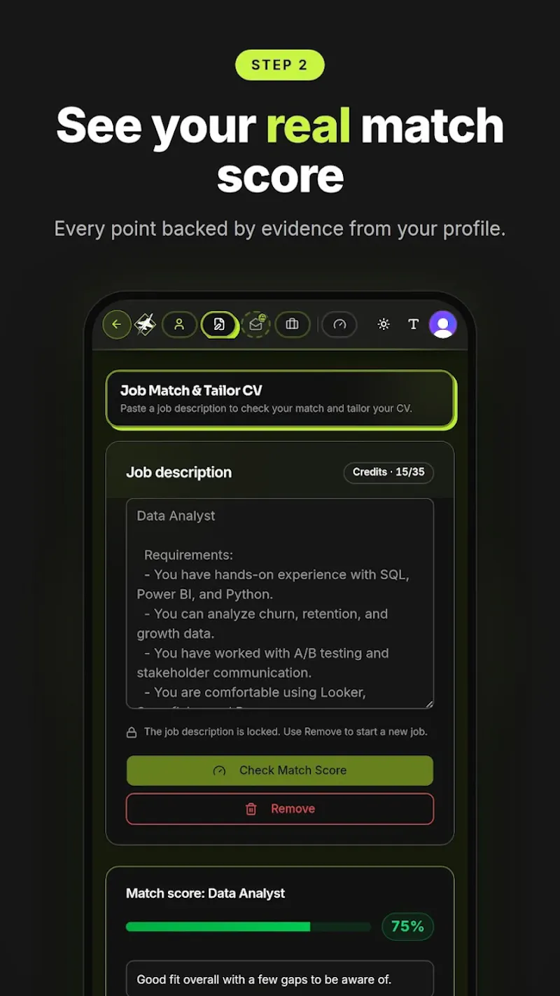 CVMaverick screenshot 3
