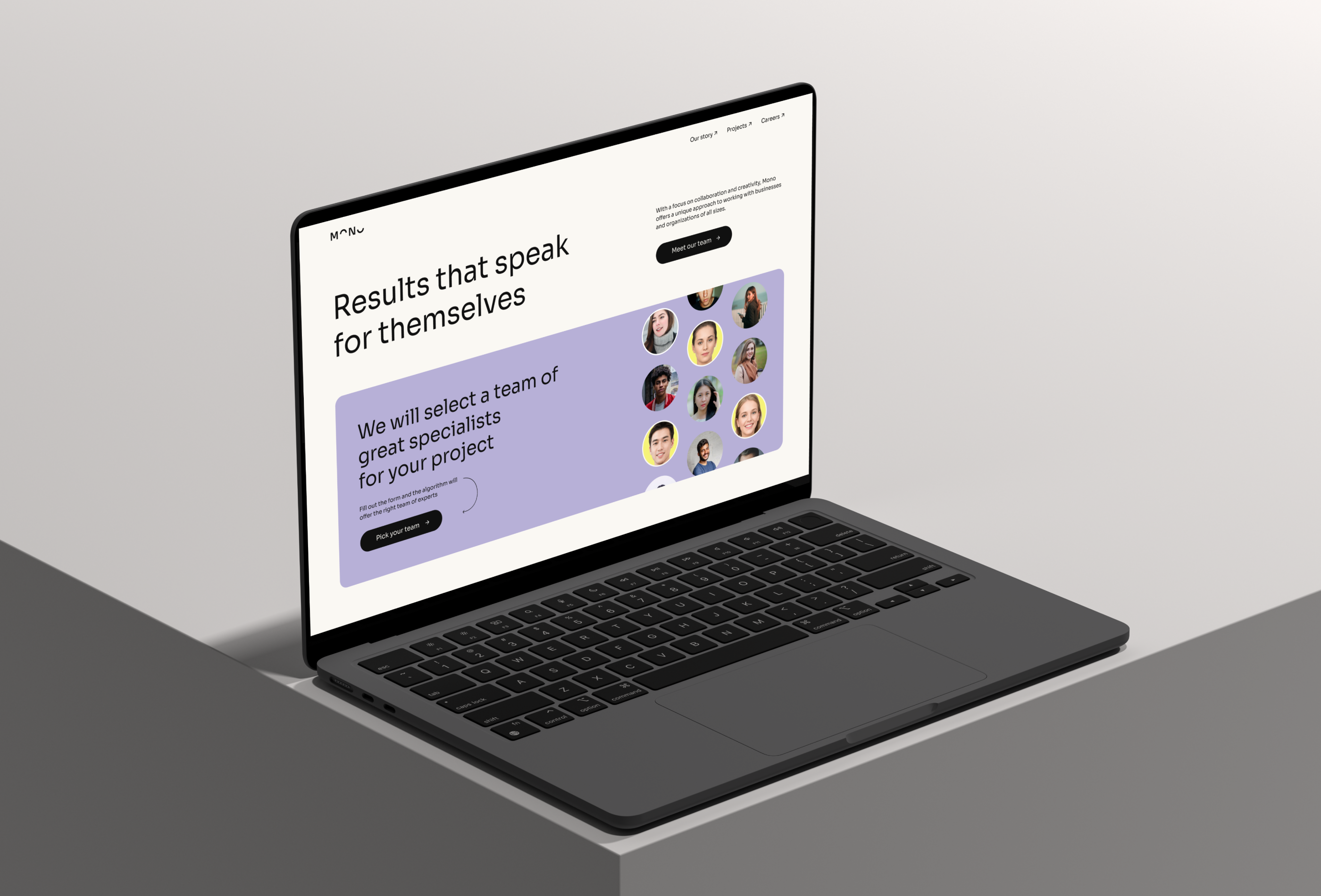 Project MONO Template gallery image