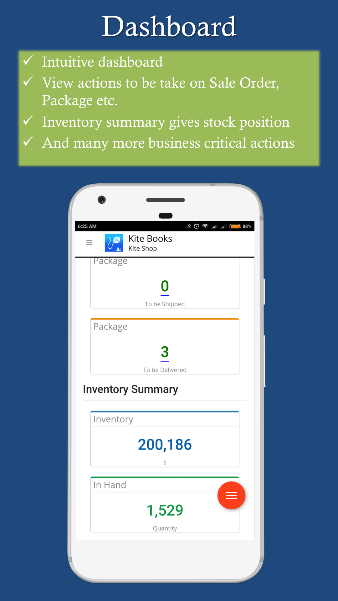 Kite Books : Invoice, Inventory and Accounting App gallery image