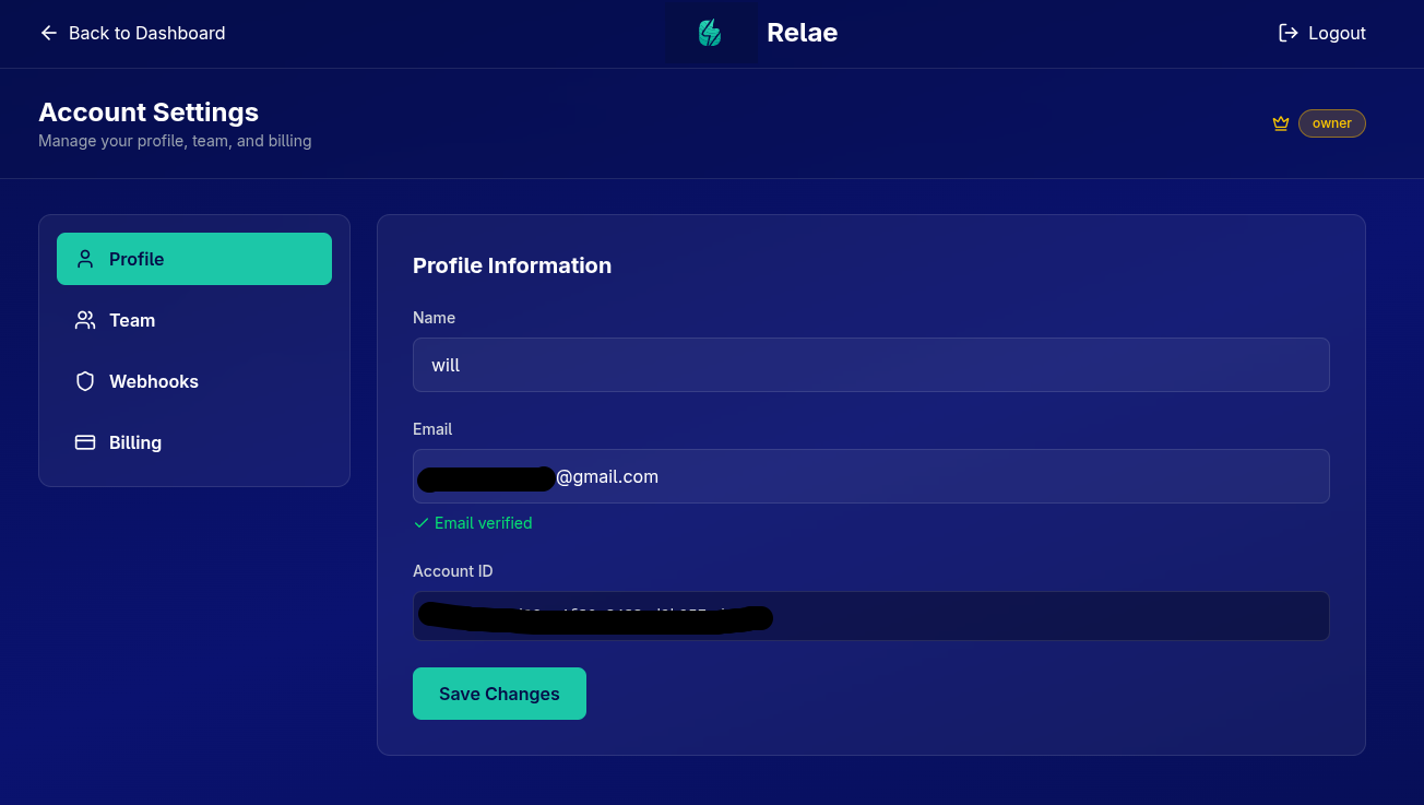 Relae - Screenshot 4 showing product features and functionality