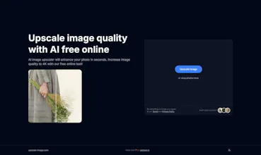 4K AI Upscaler - Free AI image tool gallery image