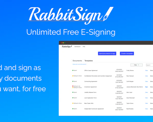 RabbitSign - Product Information, Latest Updates, and Reviews 2022 ...