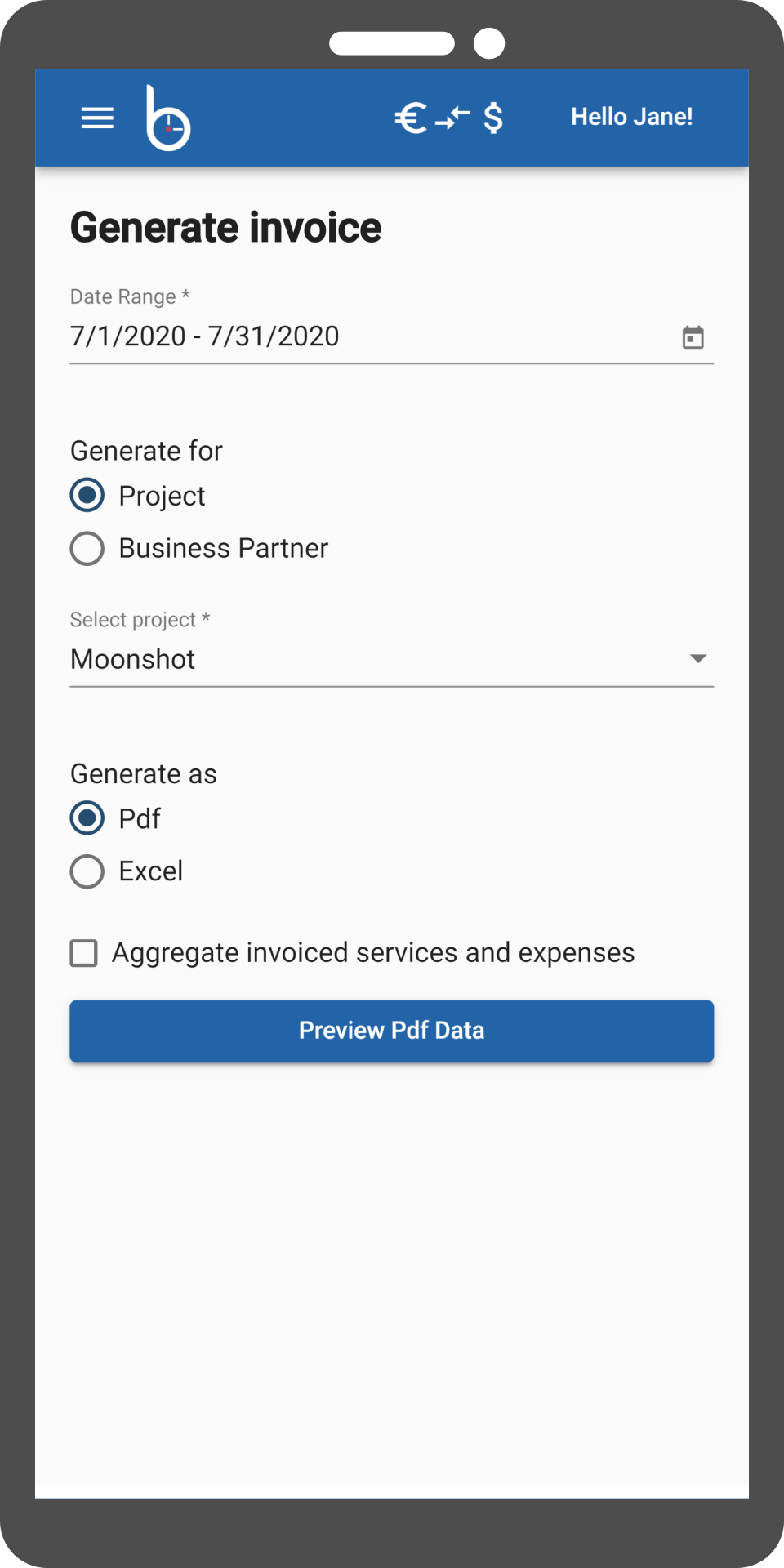 Time Track Bill gallery image