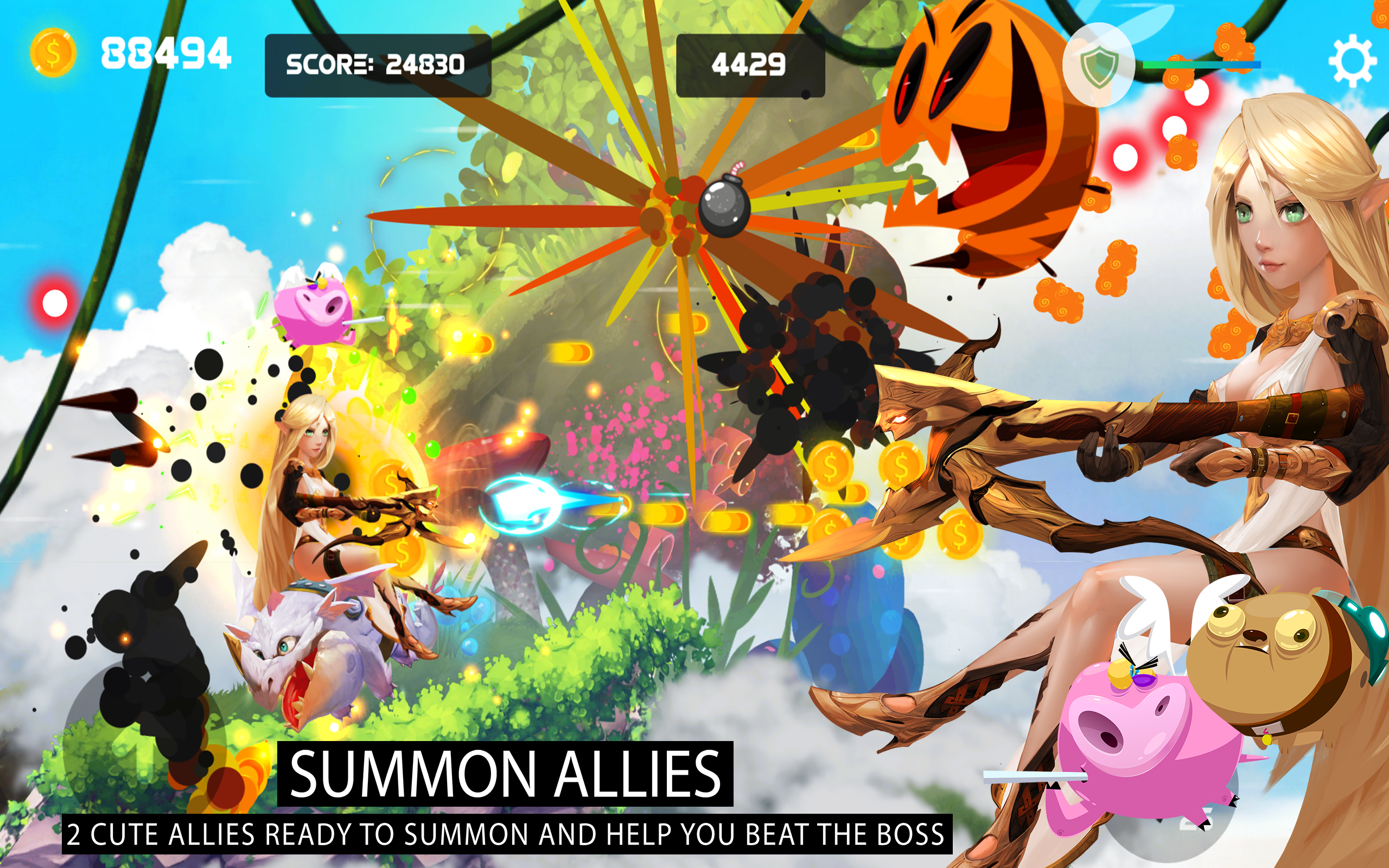 SkyWar : Dragonknight VS Alien gallery image