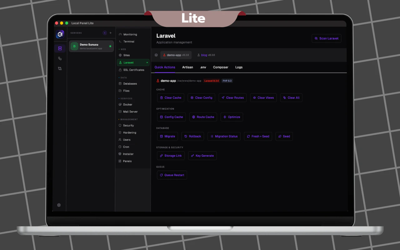 Local Panel Lite screenshot 2