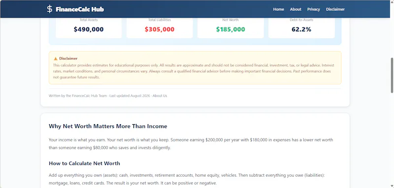 FinanceCalc Hub screenshot 5