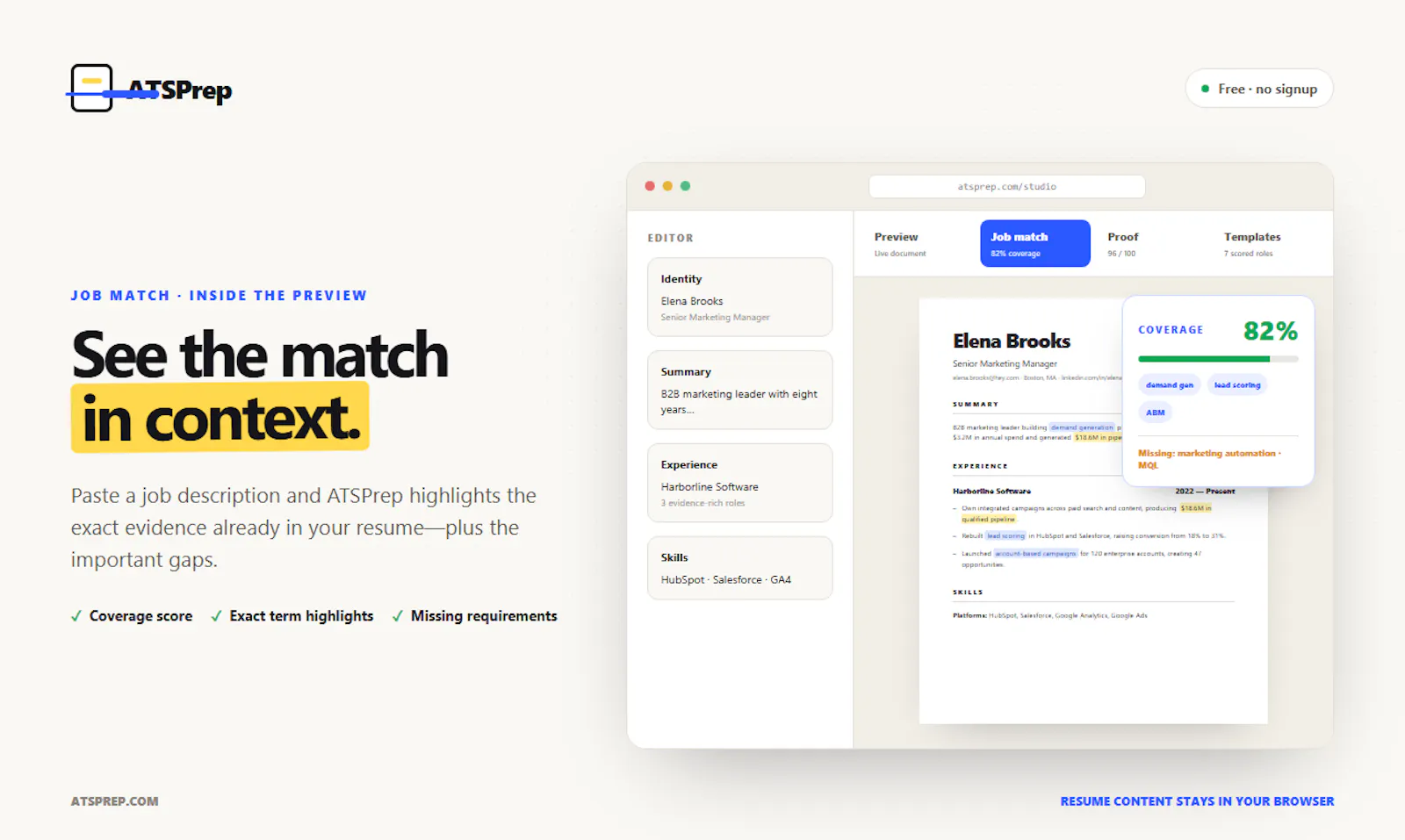 ATSPrep screenshot 5