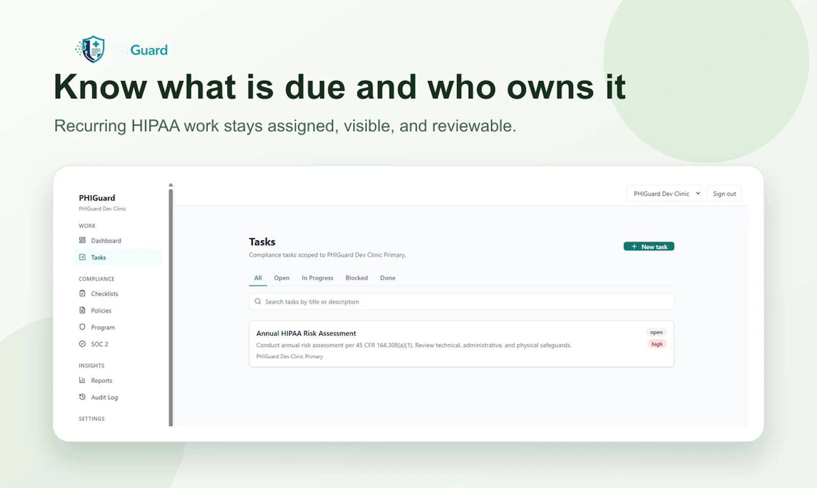 PHIGuard screenshot 2