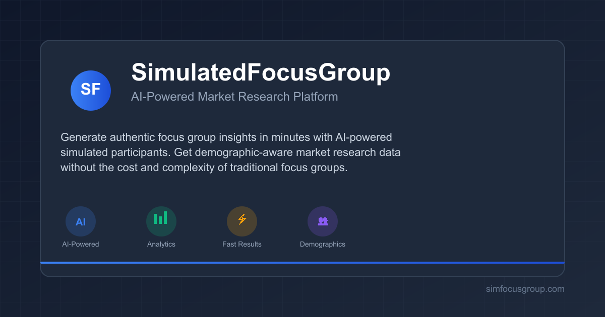 SimulatedFocusGroup gallery image