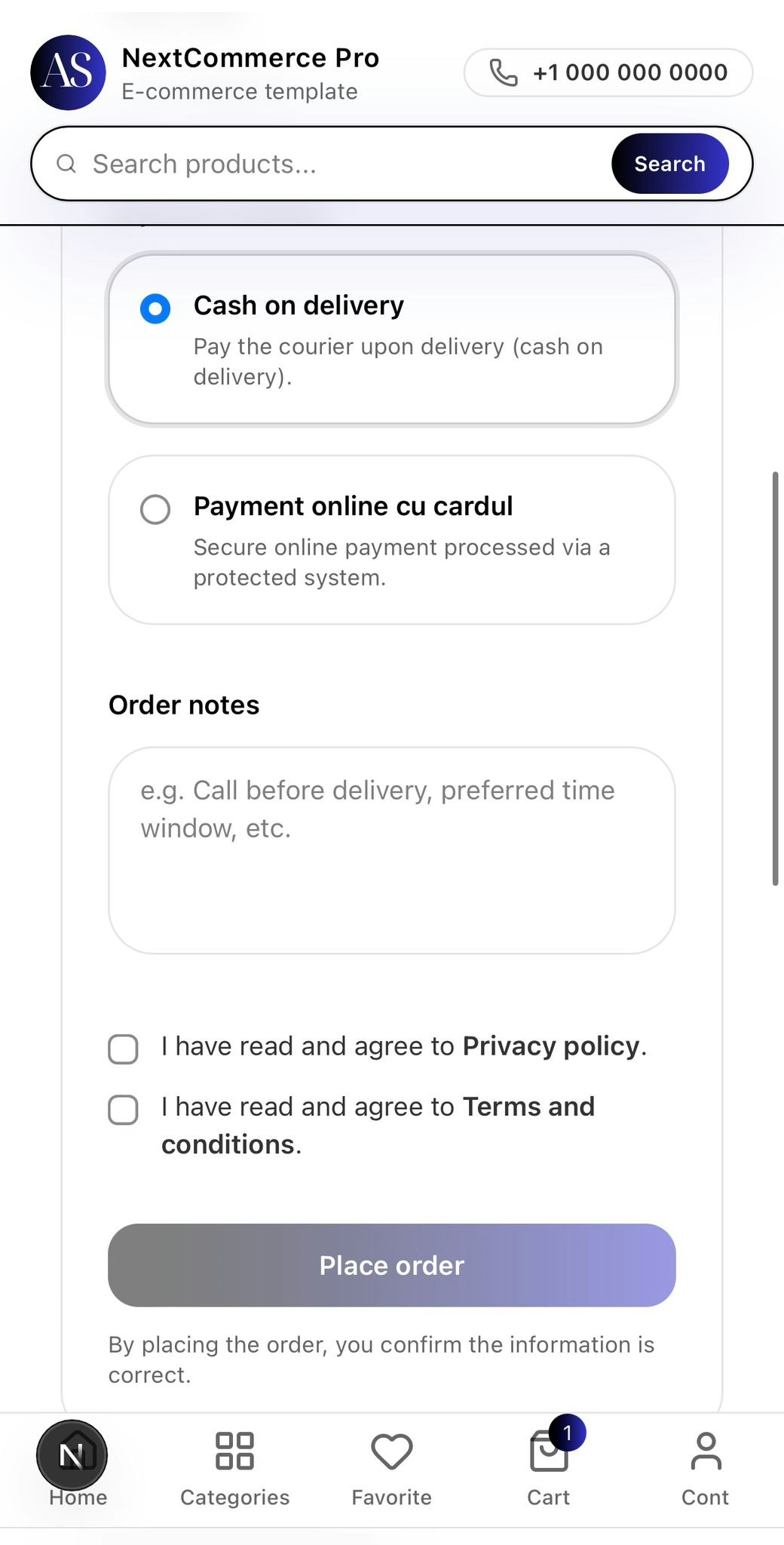 NextCommerce Pro gallery image