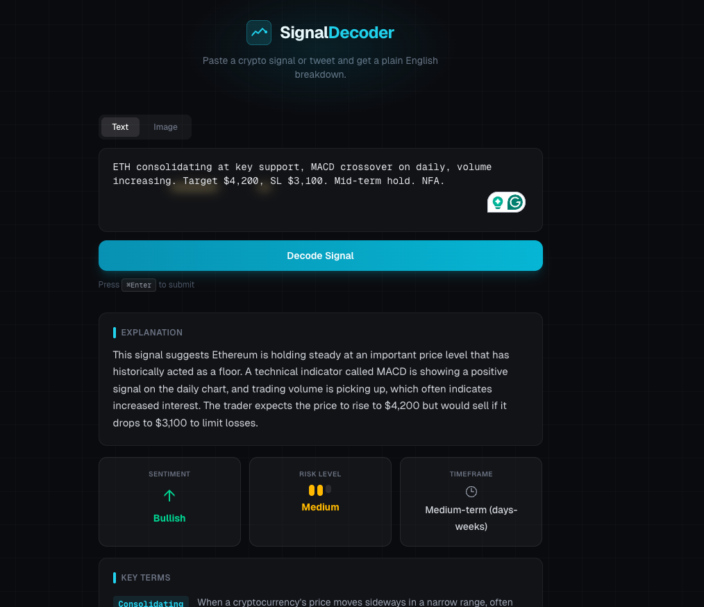 SignalDecoder gallery image