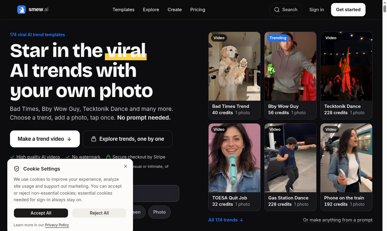 Smew AI gallery image
