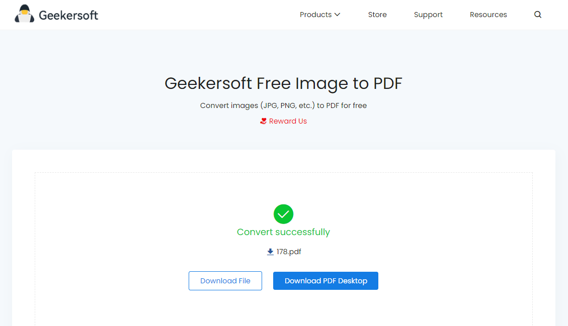 Imej percuma geekersoft ke pdf media 1
