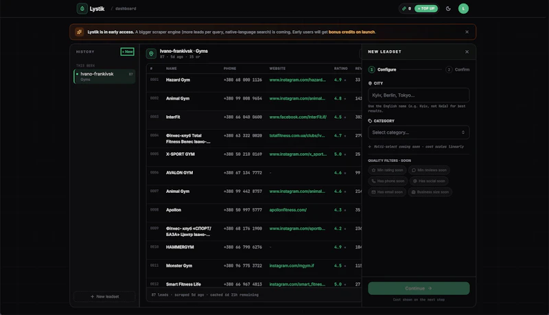 Lystik screenshot 2