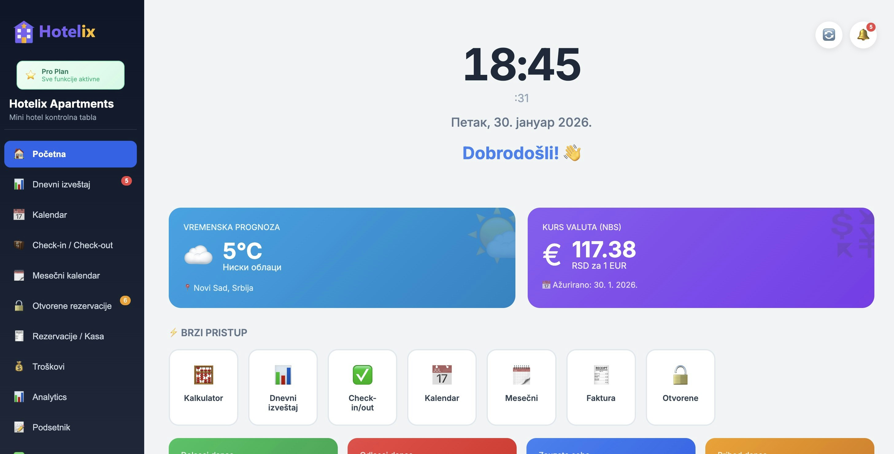 Hotelix - Screenshot 4 showing product features and functionality