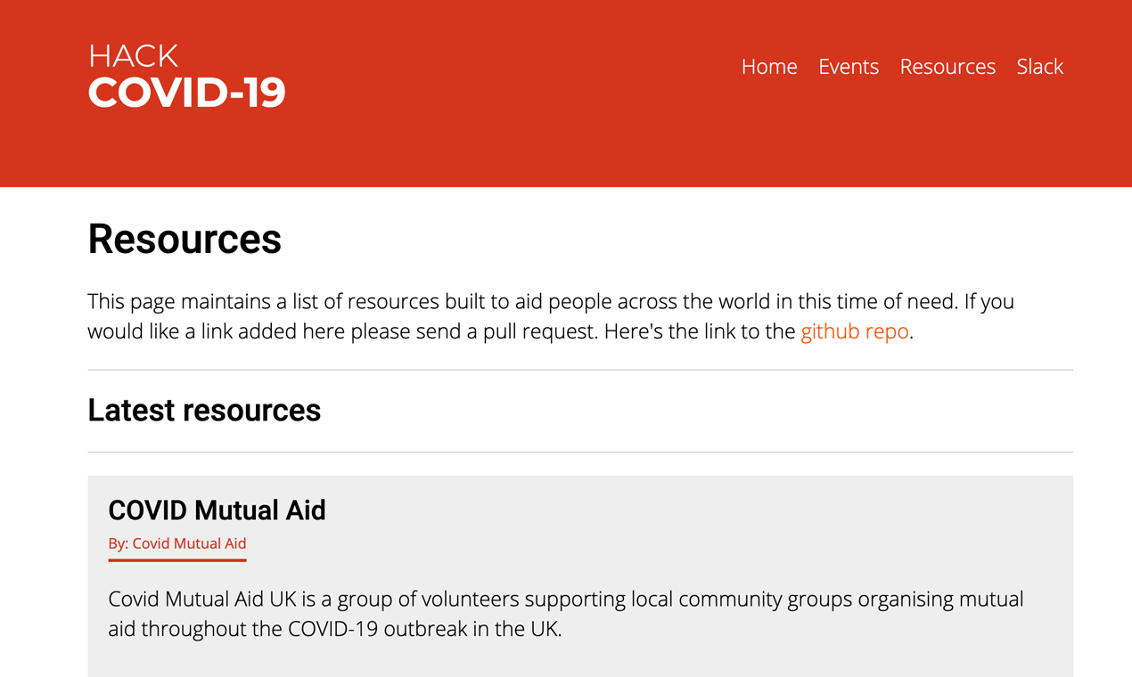 Hack COVID-19 gallery image