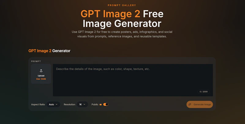 GPT Image Prompt screenshot 1