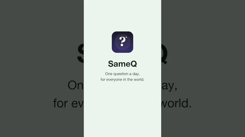 SameQ screenshot 1 (video preview)