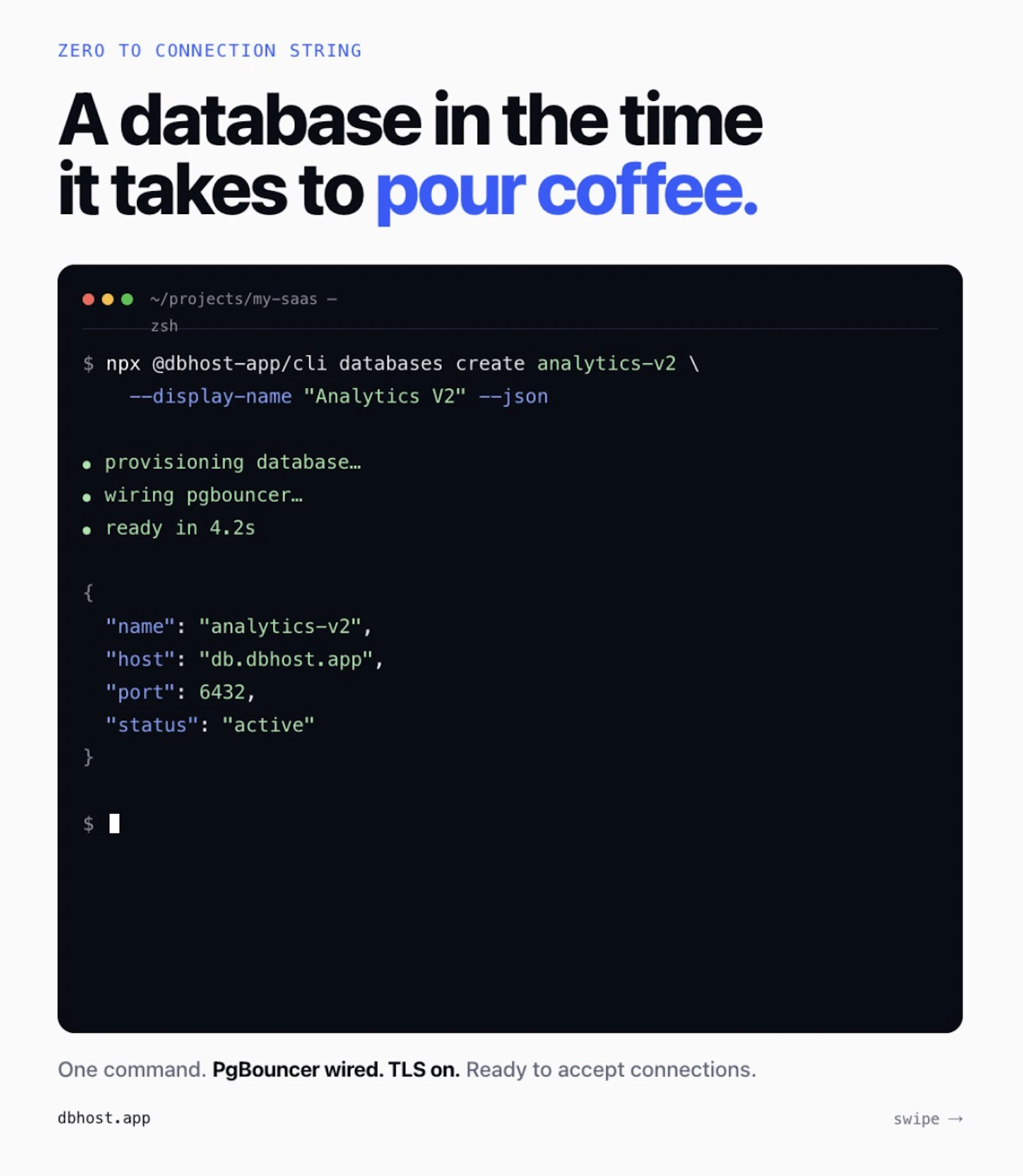 DBHost screenshot 4