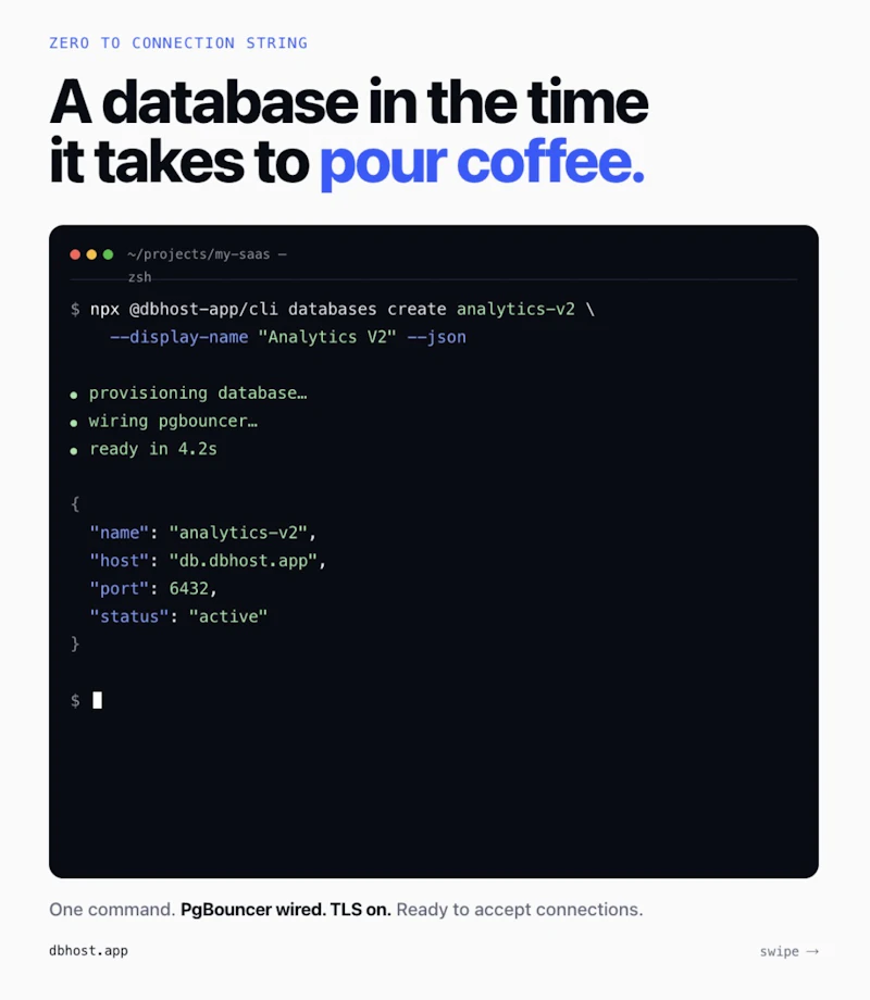 DBHost screenshot 4