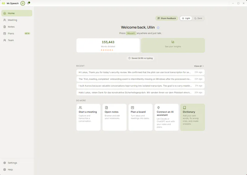Mr.Speech screenshot 2