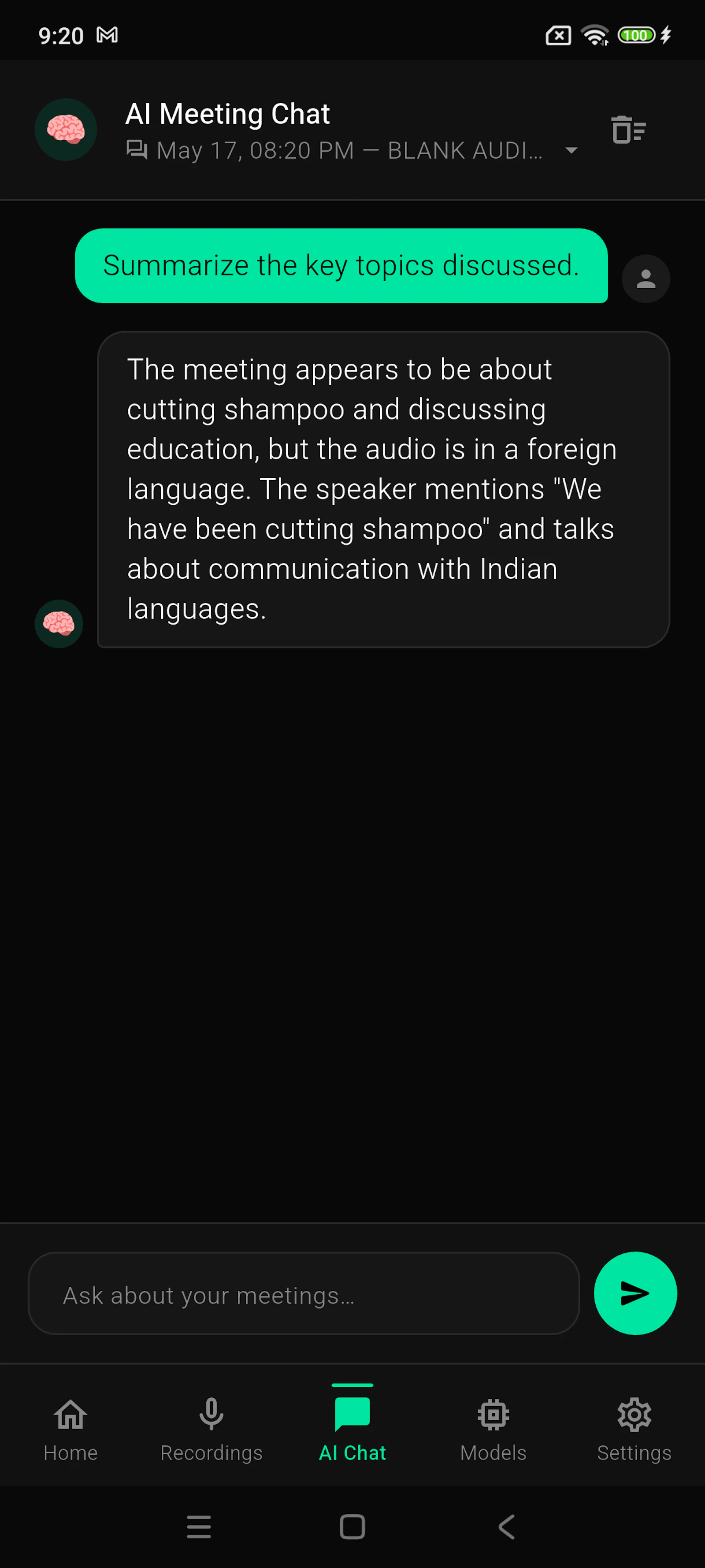 Private AI Assistant screenshot 3