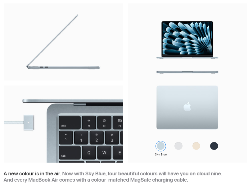 Media MacBook Air dengan M4 2
