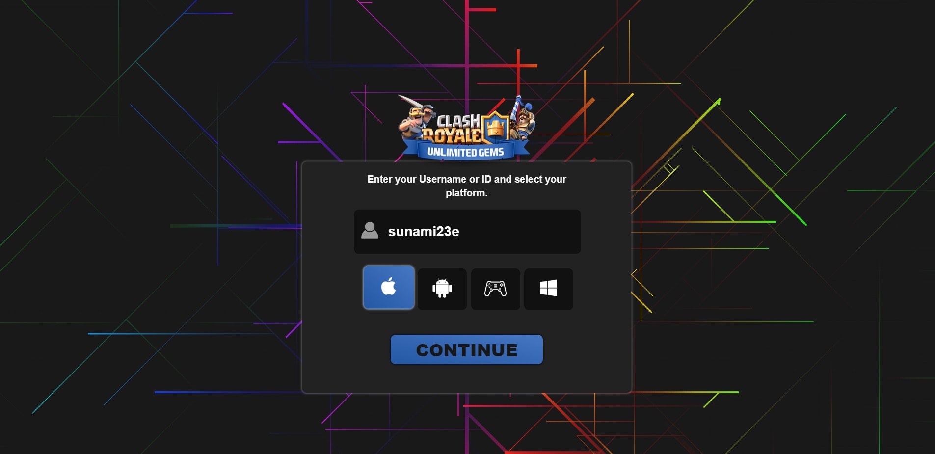 App Clash Royale Generatore GEMS GRATUITO media 1