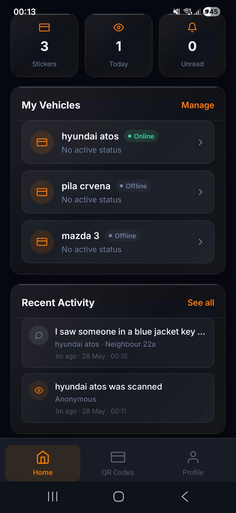 ParkPing screenshot 1