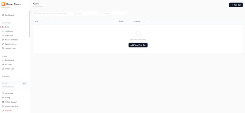 Dealer Bloom screenshot 3