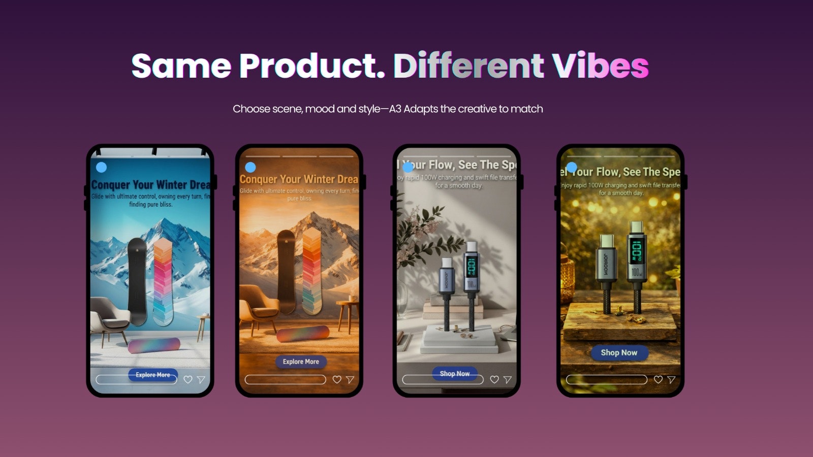  A3: AI Instagram Facebook Ads Shopify gallery image