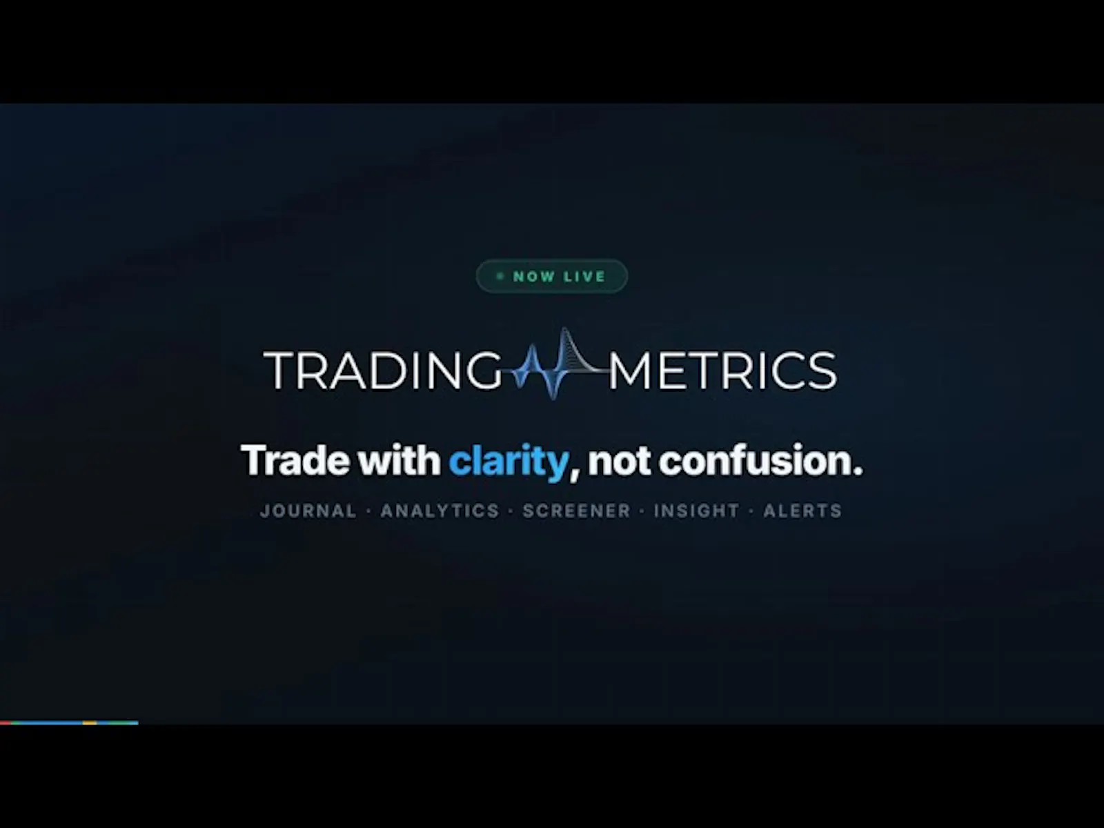 Trading Metrics screenshot 1 (video preview)