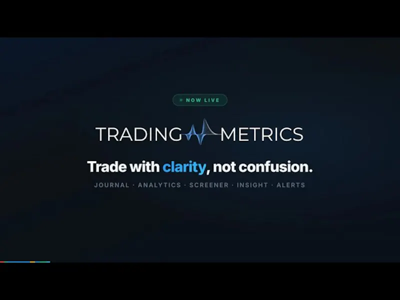 Trading Metrics screenshot 1 (video preview)
