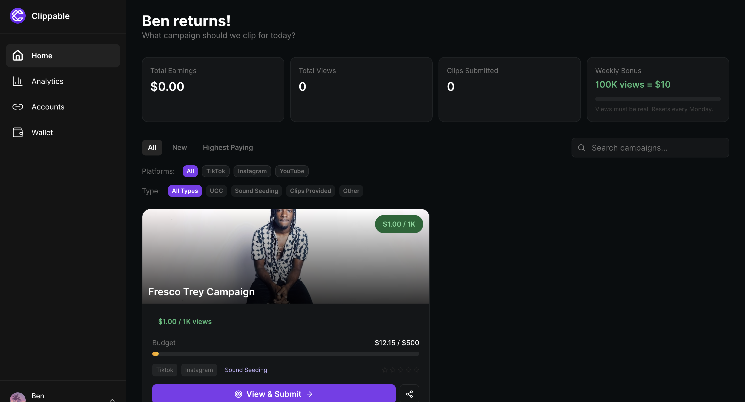 Clippable - Screenshot 2 showing product features and functionality