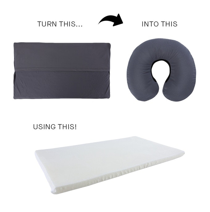 Tandem - transformable travel pillow gallery image