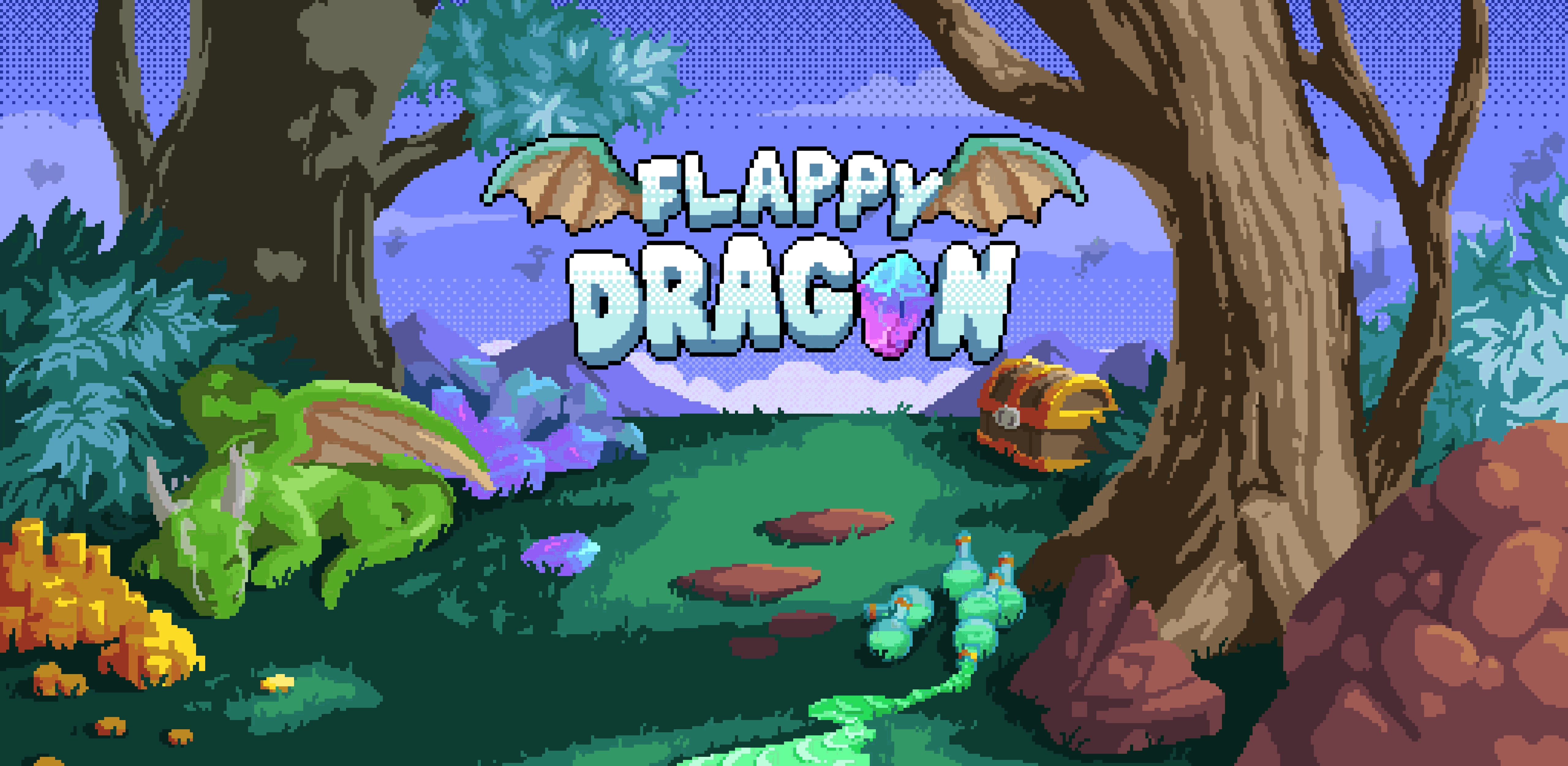 Media Naga Flappy - Navigasi halangan, dapatkan ganjaran, naik papan pendahulu. 1