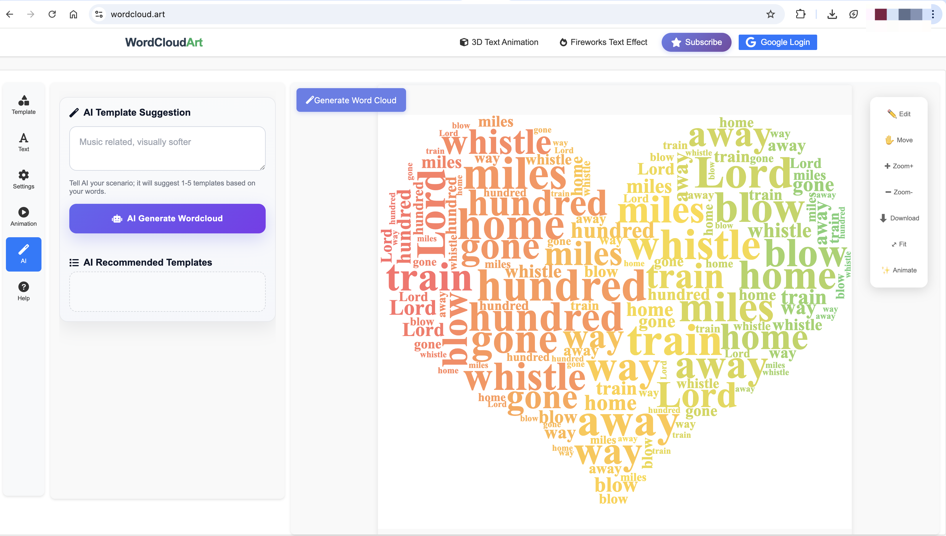 WordCloudArt gallery image