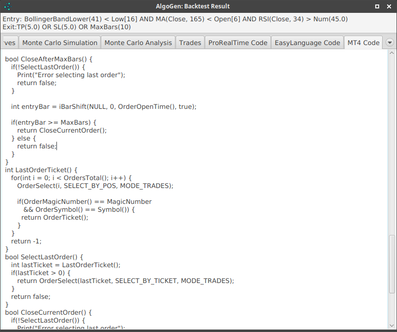 AlgoGen - Algo Trading Research Platform gallery image