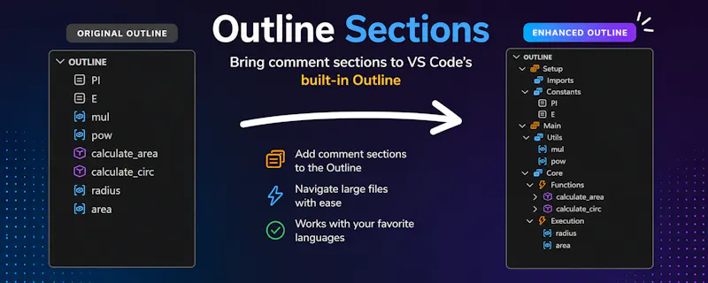 Outline Sections screenshot 1